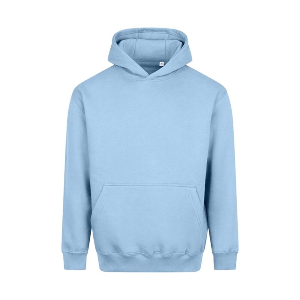 Awdis Mens Vision Heavyweight Hoodie / Ice Blue